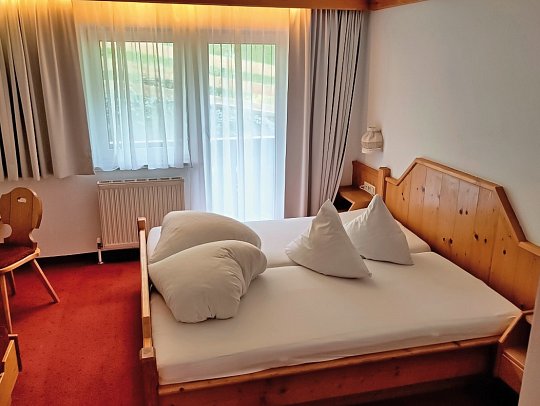 Tia Monte - Wohnbeispiel Doppelzimmer Balkon (Zimmercodierung DB2)