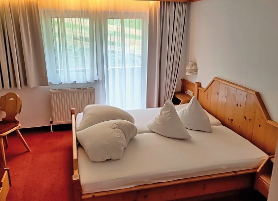 Tia Monte - Wohnbeispiel Doppelzimmer Balkon (Zimmercodierung DB2)