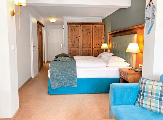 Entners am See - Wohnbeispiel Doppelzimmer Seeblick (Zimmercodierung D1I)