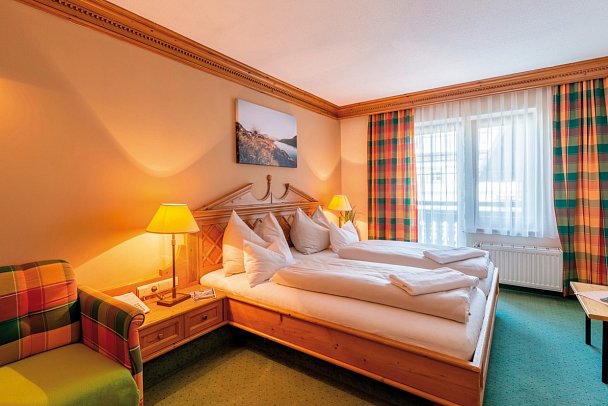 SCOL Sporthotel Zillertal - Wohnbeispiel Doppelzimmer Spieljoch (Zimmercodierung DF1)