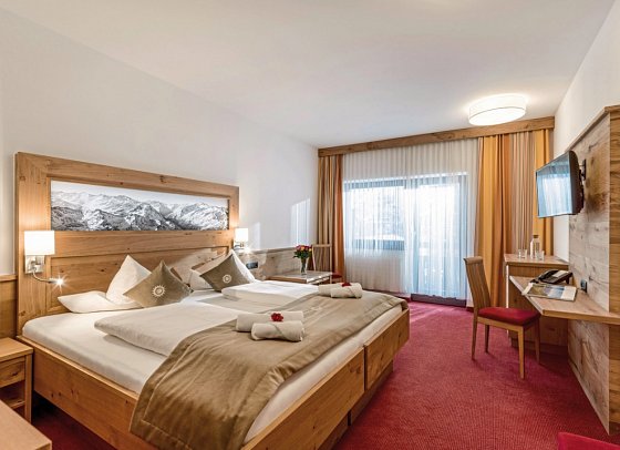 Hotel Sonnschein - Wohnbeispiel Doppelzimmer Komfort (Zimmercodierung DF1)