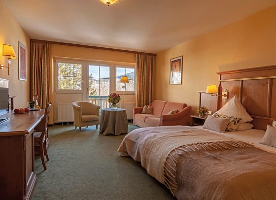 Hotel Sonnschein - Wohnbeispiel Doppelzimmer Standard (Zimmercodierung DG1)