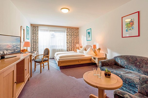 Hotel Sonnschein - Wohnbeispiel Doppelzimmer Standard (Zimmercodierung DG1)