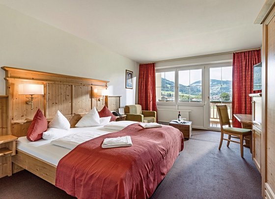Hotel Harfenwirt & Nebenhaus - Wohnbeispiel Doppelzimmer Komfort (Zimmercodierung DF1)