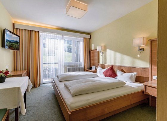 Hotel Harfenwirt & Nebenhaus - Wohnbeispiel Doppelzimmer Standard (Zimmercodierung DG1)