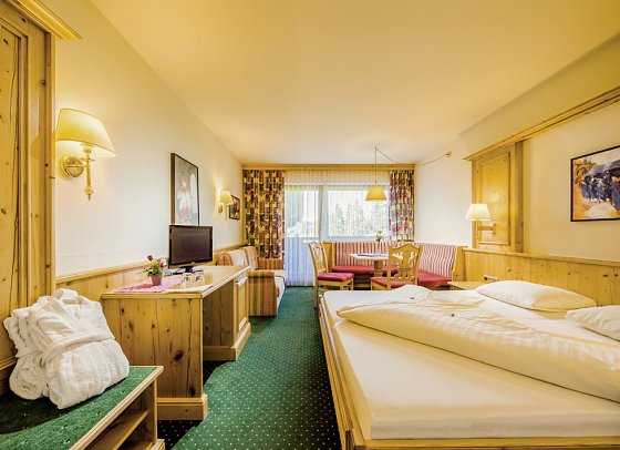 Alphof - Wohnbeispiel Doppelzimmer Fichtennestl (Zimmercodierung DB2)