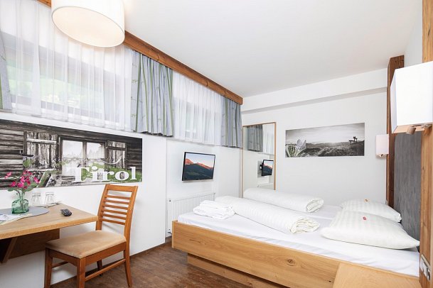 Alphof - Wohnbeispiel Doppelzimmer Alpbach (Zimmercodierung DB1)