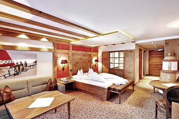 Berghof - Crystal Spa & Sports - Wohnbeispiel Juniorsuite Gamskar (Zimmercodierungen JB2 & JB4)
