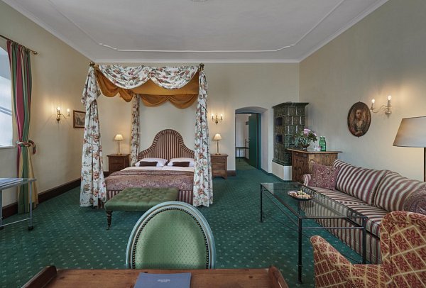 Lebenberg Schlosshotel Kitzbühel - Wohnbeispiel Zimmer Schloss