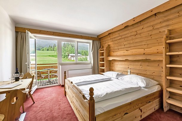 alpenhotel Kaiserfels - Wohnbeispiel Doppelzimmer Standard (Zimmercodierungen DG1 & EG1)