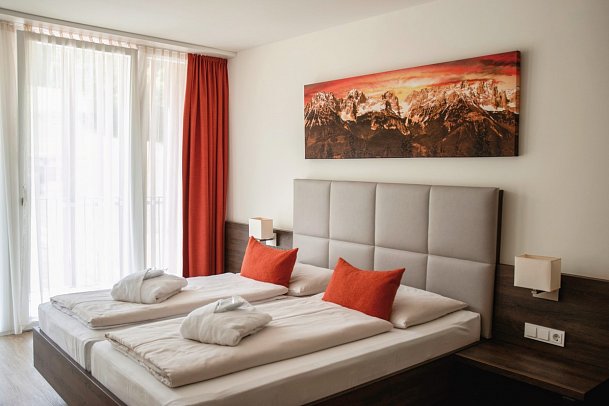 alpenhotel Kaiserfels - Wohnbeispiel Doppelzimmer Superior (Zimmercodierungen DS1, ES1 & DS4)