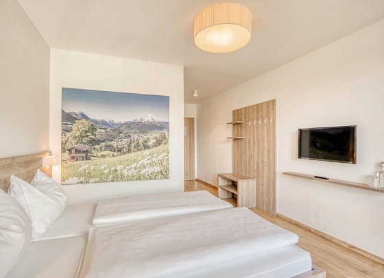 COOEE alpin Hotel Kitzbüheler Alpen - Wohnbeispiel Doppelzimmer (Zimmercodierungen DB1 & DC1)
