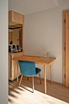 ADEA Lifestyle Suites Fieberbrunn - Wohnbeispiel Doppelzimmer Luna Superior (Zimmercodierung DS1)