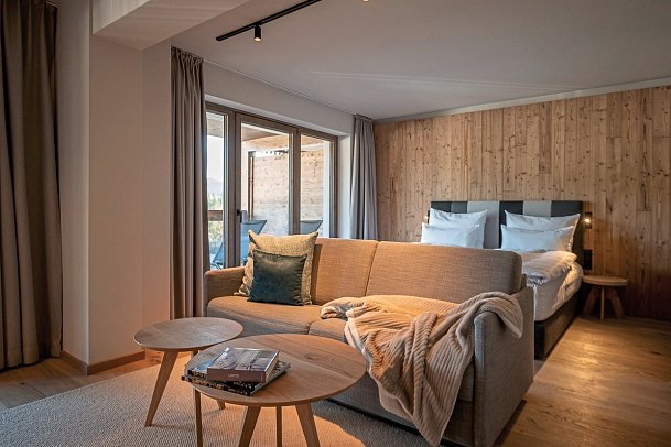 ADEA Lifestyle Suites Fieberbrunn - Wohnbeispiel Juniorsuite Aurora (Zimmercodierung JB1)