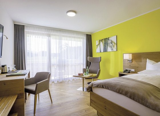 DAS SIEBEN 4s - Adults Only - Wohnbeispiel Einzelzimmer Eiche (Zimmercodierung EB1)