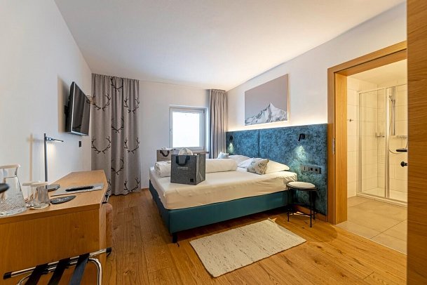 Das Unterrain Lifestyle Hotel - Wohnbeispiel Doppelzimmer Classic (Zimmercodierung DB1)