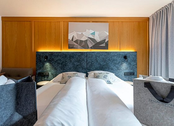 Das Unterrain Lifestyle Hotel - Wohnbeispiel Doppelzimmer Comfort (Zimmercodierung DF1)