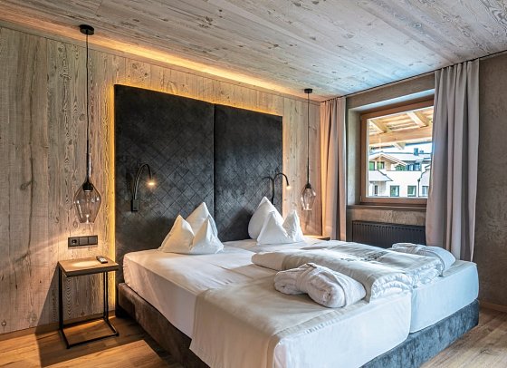 Dolomiten Residenz Sporthotel Sillian - Wohnbeispiel Doppelzimmer Residenz (Zimmercodierungen DB1 & EB1)