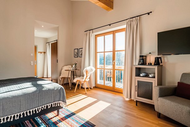 HENRI Country House Kitzbühel - Wohnbeispiel M-Studio (Zimmercodierungen DF1, DF2 & DF3)