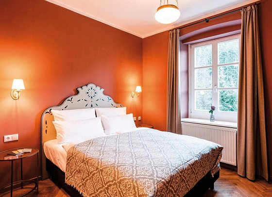 HENRI Hotel Kitzbühel - Wohnbeispiel Doppelzimmer Kabinett (Zimmercodierungen DB1, DB2 & DB3)