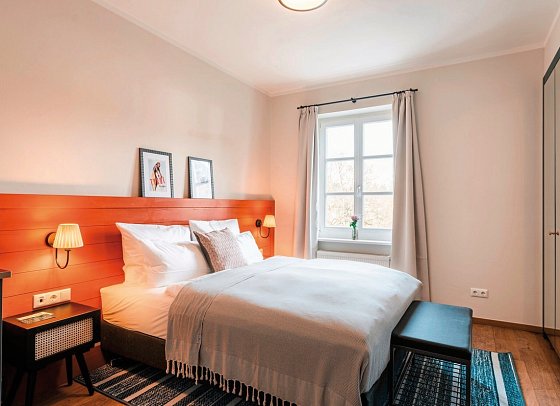 HENRI Hotel Kitzbühel - Wohnbeispiel Doppelzimmer Kabinett (Zimmercodierungen DB1, DB2 & DB3)