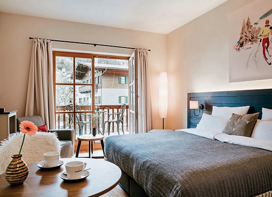 HENRI Hotel Kitzbühel - Wohnbeispiel M-Studio (Zimmercodierungen DF1, DF2 & DF3)