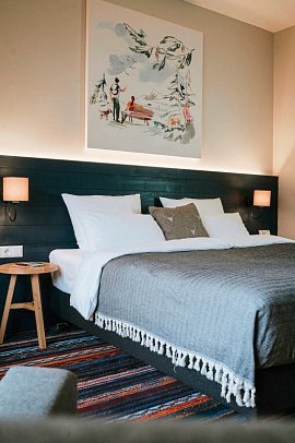 HENRI Hotel Kitzbühel - Wohnbeispiel M-Studio (Zimmercodierungen DF1, DF2 & DF3)