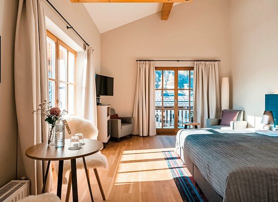 HENRI Hotel Kitzbühel - Wohnbeispiel M-Studio (Zimmercodierungen DF1, DF2 & DF3)
