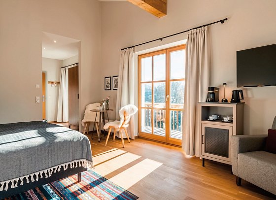 HENRI Hotel Kitzbühel - Wohnbeispiel M-Studio (Zimmercodierungen DF1, DF2 & DF3)