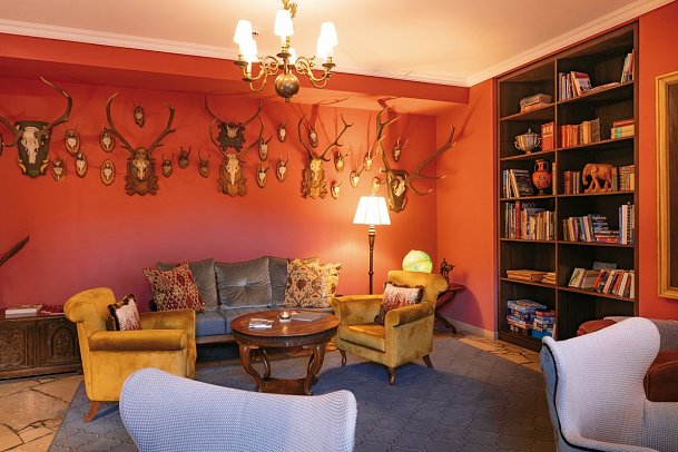 HENRI Country House Kitzbühel - Roter Salon