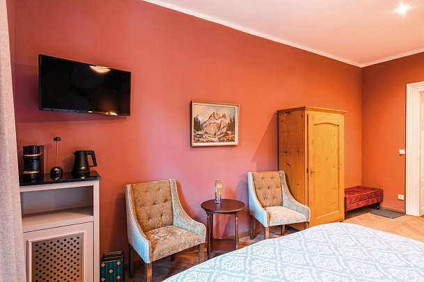 HENRI Country House Kitzbühel - Wohnbeispiel Doppelzimmer Kabinett (Zimmercodierungen DB1, DB2 & DB3)