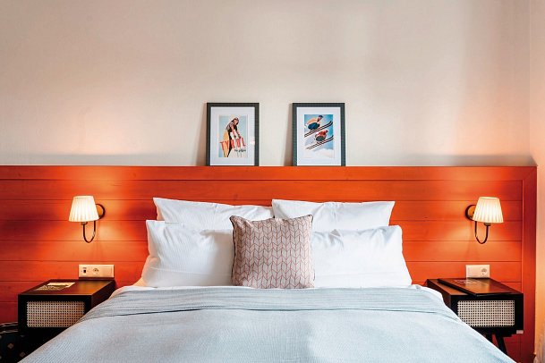 HENRI Country House Kitzbühel - Wohnbeispiel Doppelzimmer Kabinett (Zimmercodierungen DB1, DB2 & DB3)