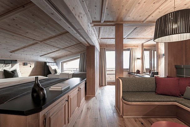 VAYA Lechtal - Wohnbeispiel Familienzimmer (Zimmercodierung FB1)