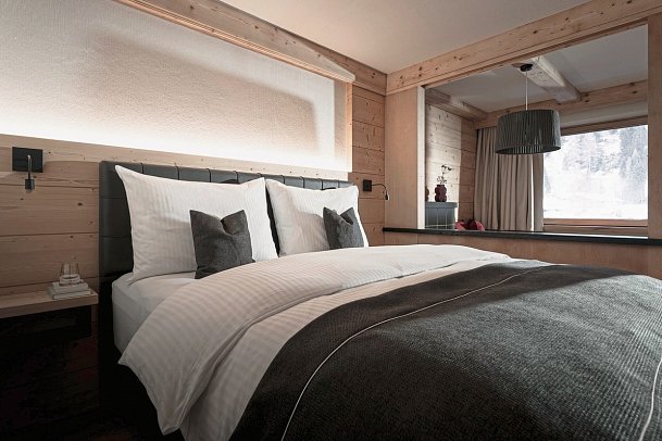 VAYA Lechtal - Wohnbeispiel Doppelzimmer Deluxe (Zimmercodierung DD1)