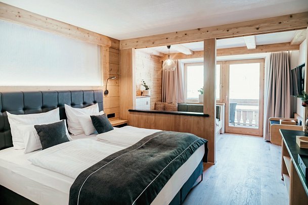 VAYA Lechtal - Wohnbeispiel Doppelzimmer Deluxe (Zimmercodierung DD1)