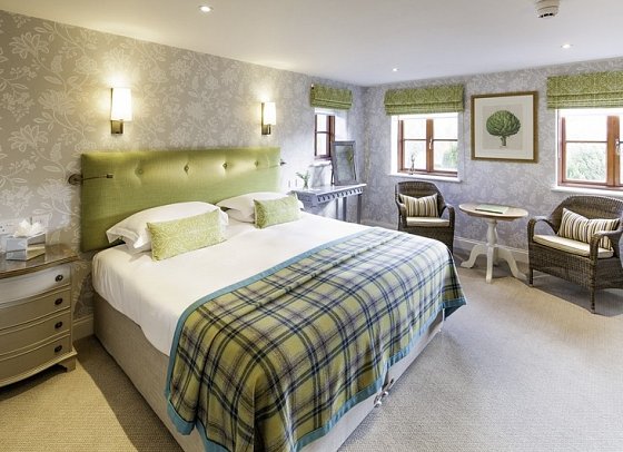 Greenhills Country House Hotel - Wohnbeispiel Doppelzimmer Gartenblick (Zimmercodierung DBG)
