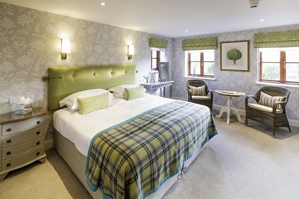 Greenhills Country House Hotel - Wohnbeispiel Doppelzimmer Gartenblick (Zimmercodierung DBG)