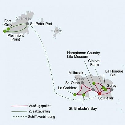 ADAC Special: Jersey - Französischer Charme auf Britischen Inseln (Hotel De Normandie)
