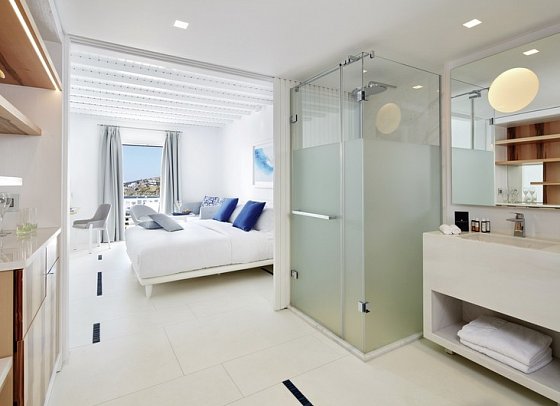 Myconian Ambassador Hotel & Thalasso Spa Center - Wohnbsp. Doppelzi. Panoramic Meerbl. True Blue (Zimmercodierung D1M)