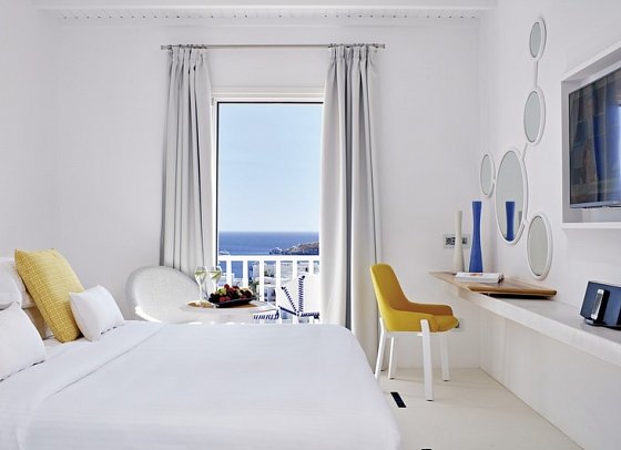 Myconian Ambassador Hotel & Thalasso Spa Center - Wohnbsp. Doppelzi. seitl. Meerblick Seabreeze (Zimmercodierung DBN)