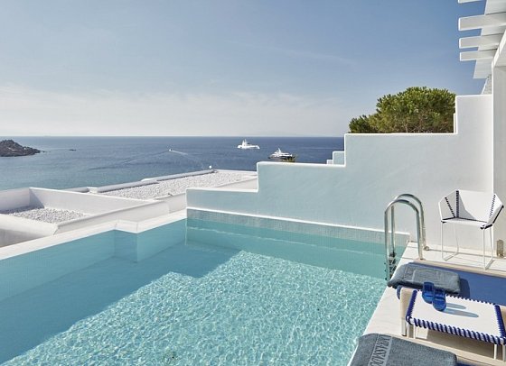 Myconian Ambassador Hotel & Thalasso Spa Center - Thalassa Suite Private Pool