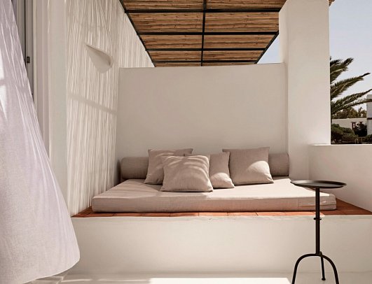 Boheme Mykonos - Wohnbeispiel Suite Superior Meerblick (Zimmercodierung WSM)