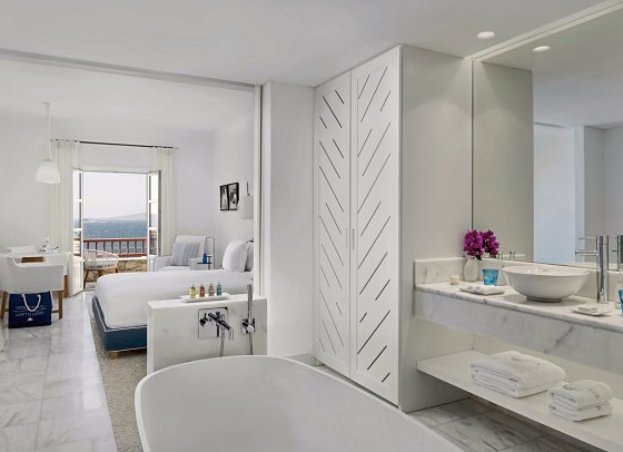 Mykonos Grand Hotel & Resort - Superior Sea View Room