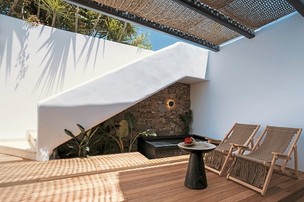 Asty Mykonos Hotel & Spa - Wohnbeispiel Doppelzimmer Superior (Zimmercodierung DS1)