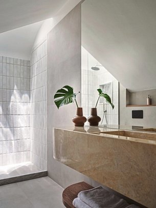 NUMO Mykonos Boutique Resort - Wohnbeispiel Juniorsuite Meerblick (Zimmercodierung JBM)