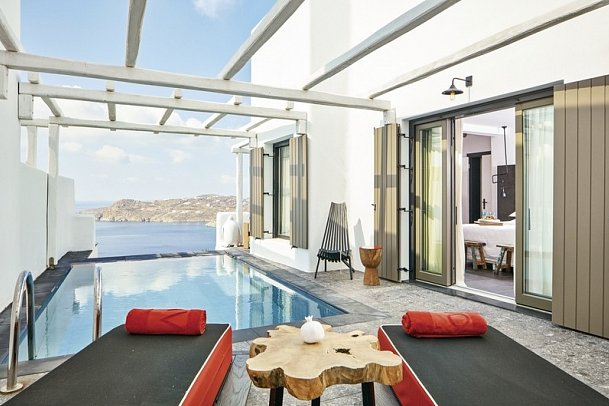 Myconian Avaton Resort - Grand Temptation Sea View Private Pool
