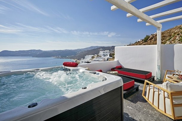 Myconian Avaton Resort - Pure Sea View Outdoor Jacuzzi