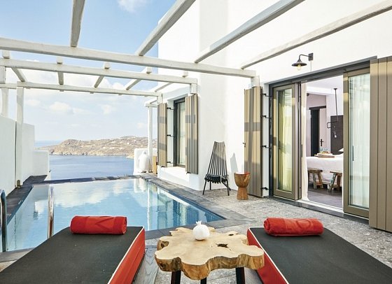 Myconian Avaton Resort - Grand Temptation Sea View Private Pool