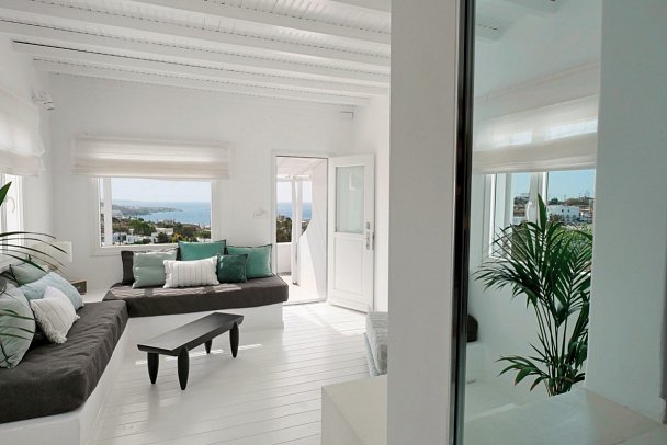 Ostraco Suites - Wohnbeispiel Suite Meerblick (Zimmercodierung WBM)