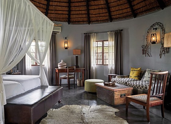 Motswari Private Game Reserve - Bungalow (Zimmercodierung DU1)